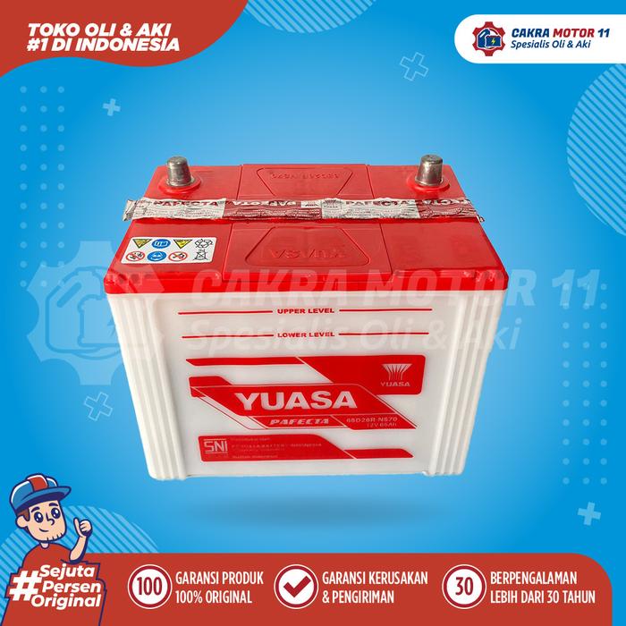 Gambar YUASA NS70/80D26R/95D26R AKI MOBIL dari Cakra Motor 11 undefined Tokopedia