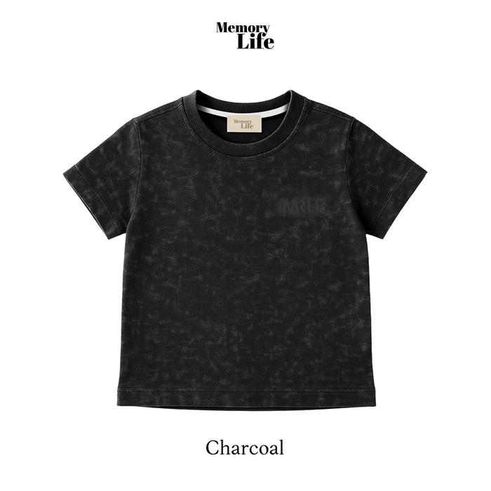 Gambar MemoryLife - Cloudwash Tee | Short Sleeve Tee | Kaos Lengan Pendek | Untuk Anak Umur 1 Tahun - 5 Tahun - Charcoal, 2Y dari MemoryLife Shop undefined Tokopedia