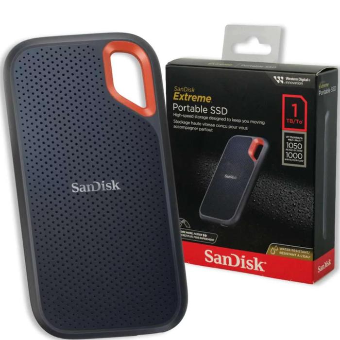 Gambar Sandisk Portable SSD 500GB, 1TB, 2TB Extreme 1050mb/s type c USB 3.2 - 1TB dari kotakbit undefined Tokopedia