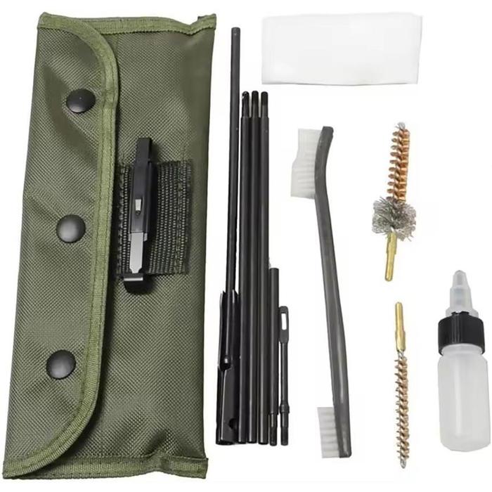 Gambar Set 11Pcs Sikat Pembersih Spray Gun Airbrush dan Peralatan Mekanik Alat Pembersih Serbaguna dengan Tas Portable - 12Pcs/Set dari Soya Gallery undefined Tokopedia