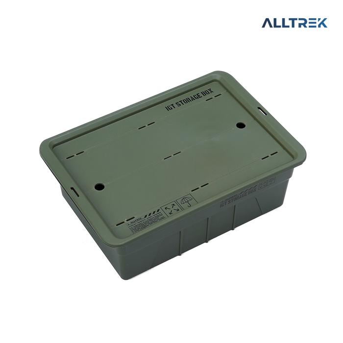 Gambar ALLTREK Box Penyimpanan IGT Plastic Box Storage - GREEN dari ALLTREK OUTDOOR GEAR undefined Tokopedia