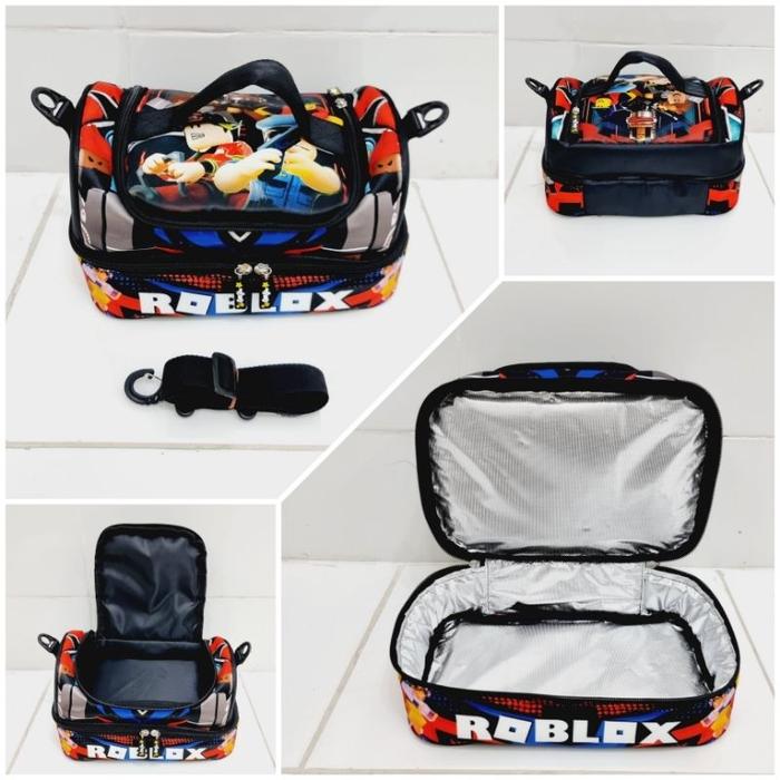 Gambar Tas Bekal Lunch Box Anak 2 Tingkat ROBLOX seri 2 - LB2028-Roblox D Htm, Reguler/Tidak Nama dari Aimee Bag & Plush Toys undefined Tokopedia