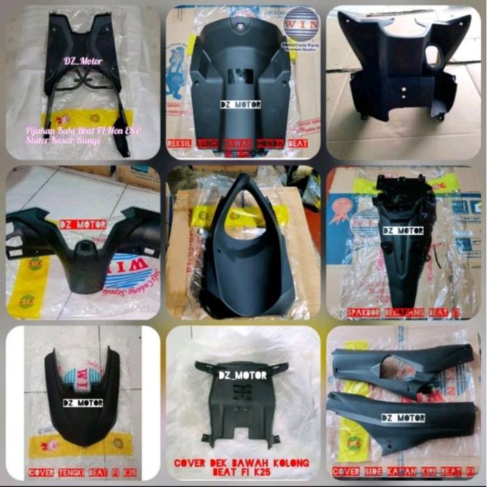Gambar Paket Fullset Cover Body Kasar Honda Beat FI Lama ESP K25 Merek WIN - Non ESP Stater Kasar dari DZ.Motor undefined Tokopedia