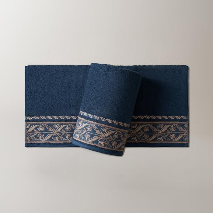 Gambar Howel and Co - Althea (Single Towel) - Imperial Blue, Tanpa Bordir dari Howel and Co Kota Administrasi Jakarta Utara Tokopedia