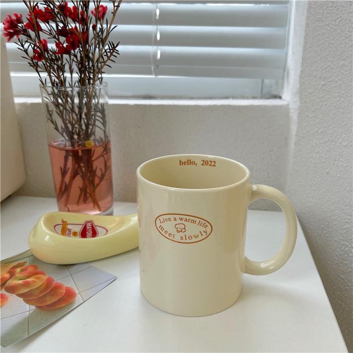 Gambar ROBY Ceramic Beige Cute Bear Brown Mug / Gelas Mug Coklat Kuning Lucu Motif Beruang Korea - 2022 Puppy dari Jafa Home Living undefined Tokopedia