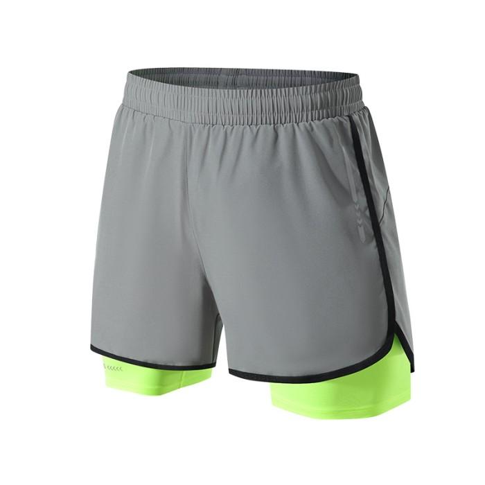 Gambar Celana Lari Pria FLASH EAGLE Celana Olahraga Jogging Gym Solid Colour - Gray, L dari ARR Store Indonesia undefined Tokopedia