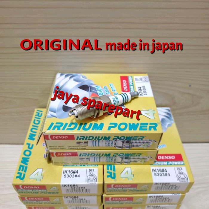 Gambar Busi Iridium Power Denso IK16 Honda Mobilio Brio CRV HRV BRV Jazz rs Ori dari Jaya Sparepart1 undefined Tokopedia