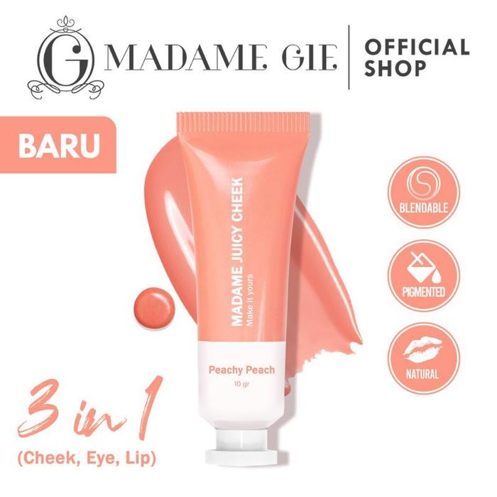 Gambar Madame Gie Juicy Chek - Make Up Blush On - 04 sunset sky dari Nanishop354 undefined 4 Tokopedia