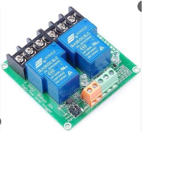 Gambar Relay module  5v 12v 24v 1ch 2ch  4ch 30A Input High dan Low Active Trigger - 24V 2CH dari IT Electro undefined Tokopedia