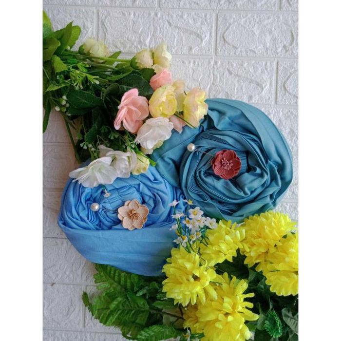 Gambar ROK PLISKET ( centi ) ROK PLISKET MAXY MAYUNG - biru wardah, dewasa dari lutfisaadah undefined Tokopedia