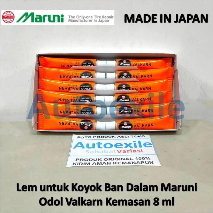 Gambar Maruni Valkarn tipe odol 8 ml Lem Tambal Koyok Ban Dalam Tube Tip Top Tanpa Masak - Jingga dari Autoexile Kota Medan Tokopedia