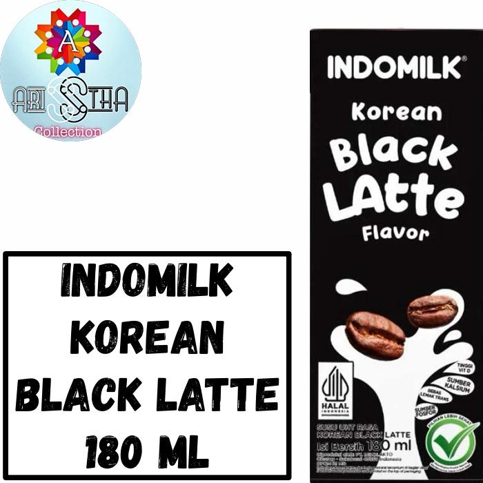 Gambar Indomilk Korean Milk Flavor Susu Rasa Korea 180 ML - Black dari Arisstha_Collection undefined Tokopedia