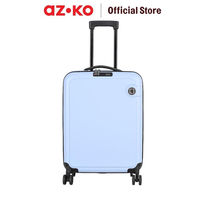 Gambar AZKO Luggo 20 inci Ultra Slim Koper Abs Tsa Lock Expandable Luggage Koper Kabin Tas Jalan-Jalan Travel Bag Tas Roda - Biru dari AZKO ID undefined Tokopedia