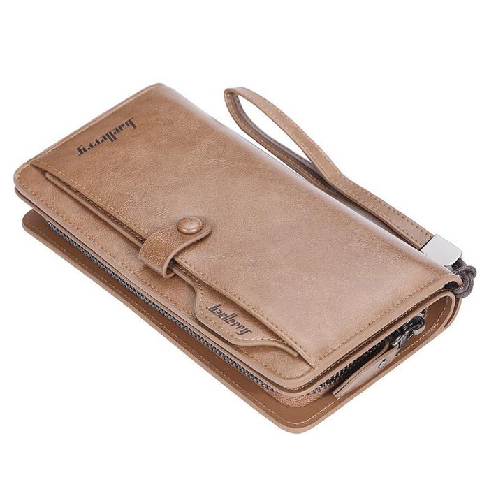 Gambar DOMPET KULIT PANJANG KARTU CARD ORIGINAL BAELLERRY PRIA WANITA COWOK CEWEK IMPORT BRANDED BL081 - BROWN dari LEVEL UP COLLECTION_NEW undefined Tokopedia