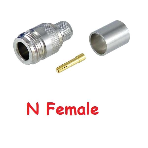 Gambar Connector konektor Kabel Coaxial Antena SMA N Male Female RG6 - Connector Antena N F, Standar dari Sempurna Comunication undefined Tokopedia