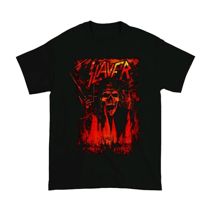 Gambar Kaos Slayer Band Metal Music/ Baju Slayer Band Musik Santai digital high Katun Nyaman Pria Printing Pria Printing Pria Printing - south of, M dari JINFRIK GRAPH undefined 4 Tokopedia