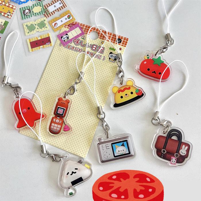 Gambar Retro Diary Series Acrylic Keychain Juminocore Keychain Gantungan Kunci Japanese Style Vintage Keychain - Strap-07 dari Haru.collections undefined Tokopedia
