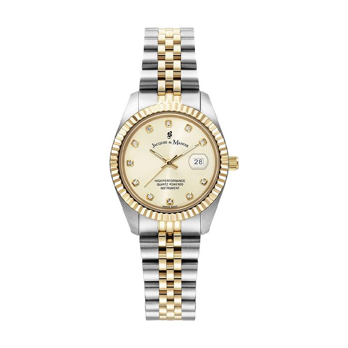 Gambar Jam Tangan Wanita Jacques du Manoir JDM-JWL01201 - Silver & Gold dari Watch Studio Indonesia undefined Tokopedia