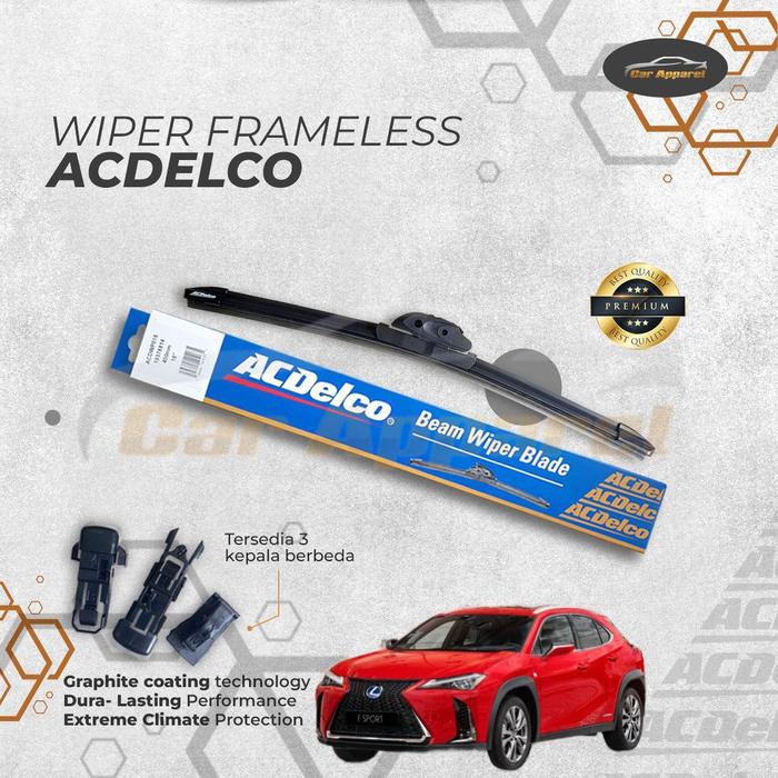 Gambar Acdelco Wiper Mobil Lexus Ux200 2019-2022 26-16 Beam Frameless - acdelco dari Car Apparel_NEW undefined Tokopedia