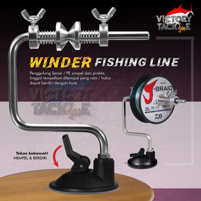 Gambar FIRELOCK FISHING LINE RECYCLE SPOOLER | ALAT PENGGULUNG PANCING dari Victory Tackle Online undefined Tokopedia