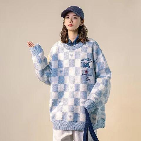 Gambar IMPORT SANRIO KIDS WOMAN KNIT SWEATER OVERSIZED JAPAN KOREAN STYLE BAJU HANGAT JAKET RAJUT WANITA MUSIM DINGIN dari Winter Sonmul선물 undefined Tokopedia