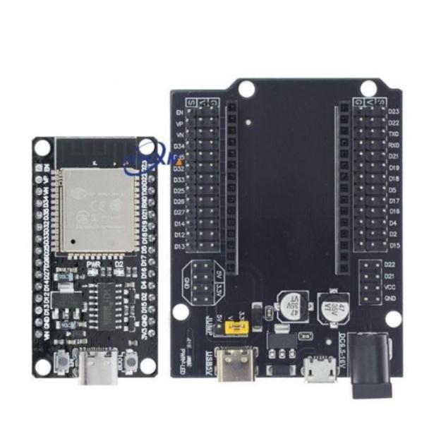 Gambar ESP32 Expansion Shield Prototype Board ESP32 Base Plate Extension DOIT - BOARD+ESP32TYPC dari Elca Studio undefined Tokopedia