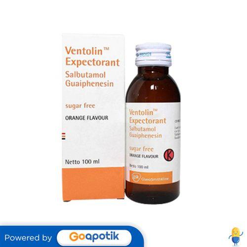 Gambar VENTOLIN EXPECTORANT SUGAR FREE SIRUP BOTOL 100 ML dari Apotek Kosambi By GoApotik undefined Tokopedia