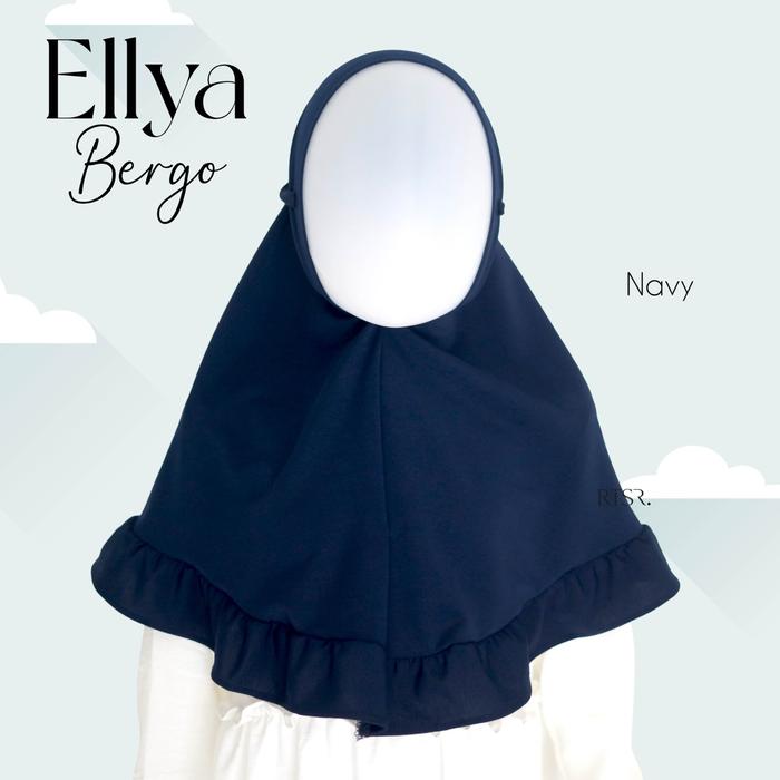 Gambar RTSR Ellya Bergo Anak/ Hijab Anak Instant / Bergo Viral Terbaru Nyaman Simple Muslim Kerudung_NON LABEL - Navy, M dari rtsr.id undefined Tokopedia