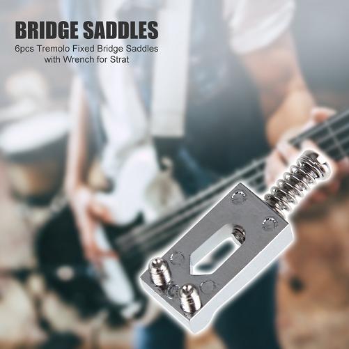 Gambar Saddle Bridge Gitar Screws Fender Silver Sadel jembatan Dudukan Tremolo portabel Stratocaster Tele Telecaster Electric Guitar Bass Elektrik dari SINAR CERIA ELEKTONIK undefined Tokopedia