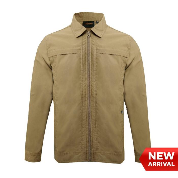 Gambar Cressida Jaket Canvas Men Khaky - MMJJL.VB029A dari Cressida undefined 5 Tokopedia