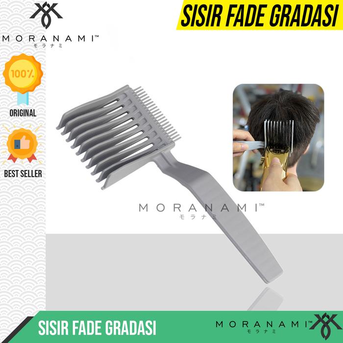 Gambar Sisir Fade Fading Gradasi Sisir Cukur Rambut Barber Barbershop Salon dari Moranami Barber Supply undefined Tokopedia