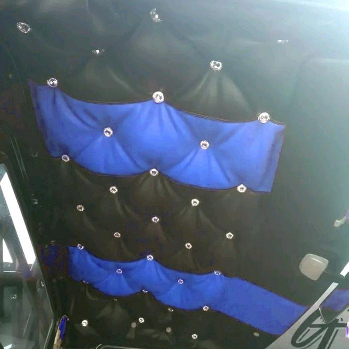 Gambar Lapis plafon /Cover plafon untuk semua jenis mobil pickup - Biru, New Carry dari ARH Cover jok undefined Tokopedia