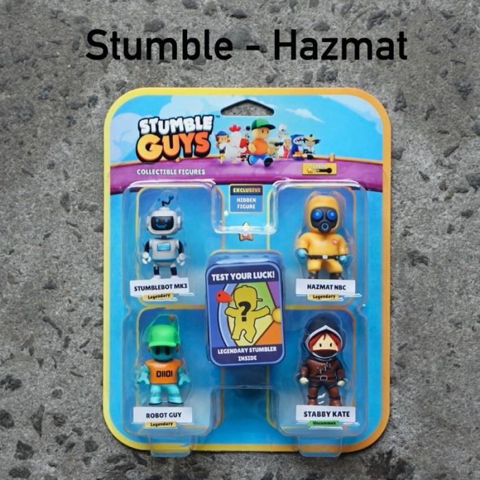 Gambar Stumble Guys S2 Figures 5 Pack Collectible Figure ORIGINAL - Stumblebot MK3 dari Toysgraphy undefined Tokopedia