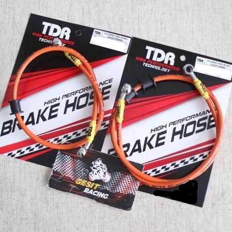 Gambar TDR Paket Selang Rem Aerox 155 ABS Ori Thailand 35 inch + 24 inch - Orange dari Gesit Racing undefined Tokopedia