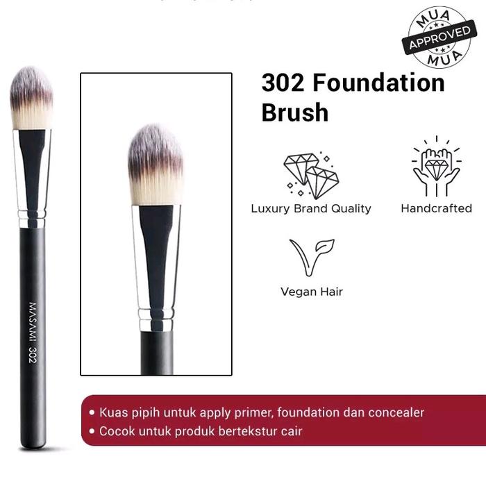 Gambar Masami 302 Foundation Brush dari Best Sollution undefined Tokopedia