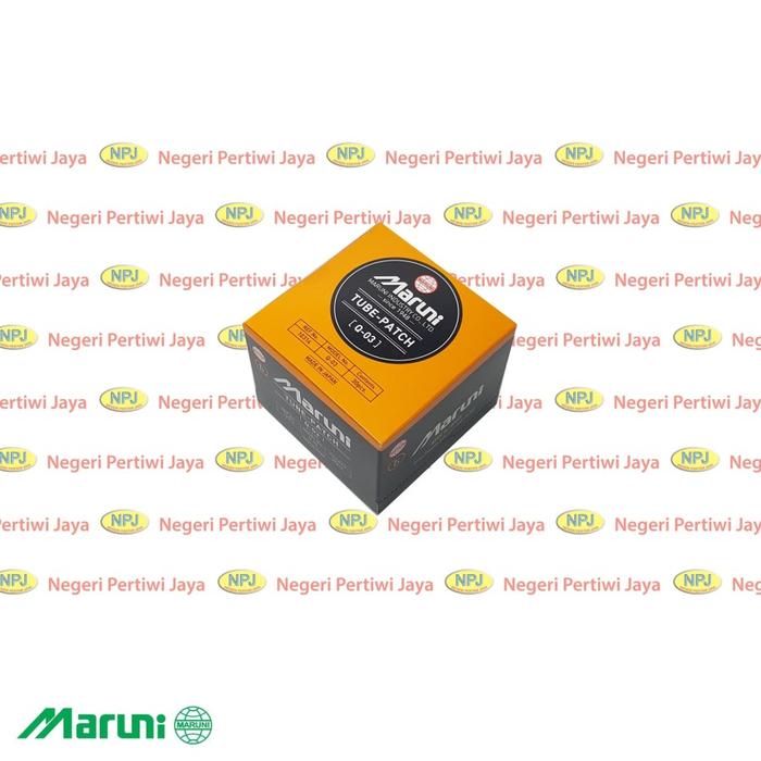 Gambar Maruni Tube Patch Q-03 Bulat - Karet Tambal Ban Dalam - 61mm dari negeripertiwijaya undefined Tokopedia