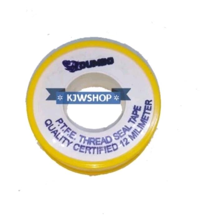 Gambar Sealtape Air Seal Tape Murah Selotip Kran Air Isolasi Air Solasi Drat Pipa PVC Thread Lakban Air Merk Viper Siltip Pipe 10 meter Derat Anti Rembes Non Bocor Kuat Elastis Selotip 10Meter Sealtape Viper Sealtape 1/2 Inch Vpr dari KJWSHOP undefined Tokopedia