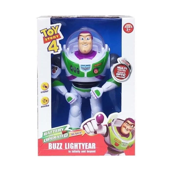 Gambar Mainan Anak Toy Story 4 Buzz Lightyear Light Year Robot Jalan dari Lumitoys undefined Tokopedia
