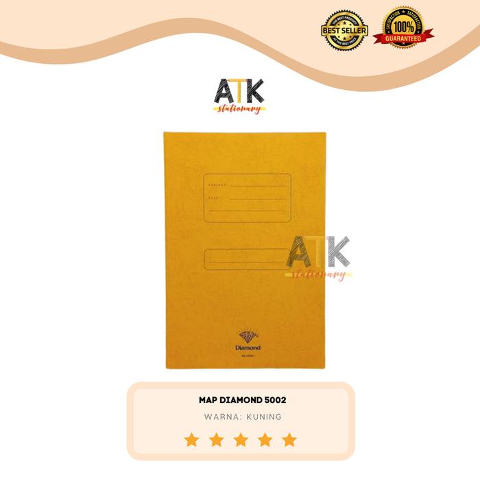 Gambar Stopmap / Map Diamond 5002 Folio atk - Kuning dari atkstationary undefined Tokopedia