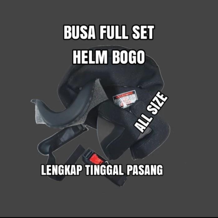 Gambar Busa Helm BOGO / RETRO 1 SET | TERMURAH!!! - Standar - Premium dari Acc-Helmet undefined 5 Tokopedia