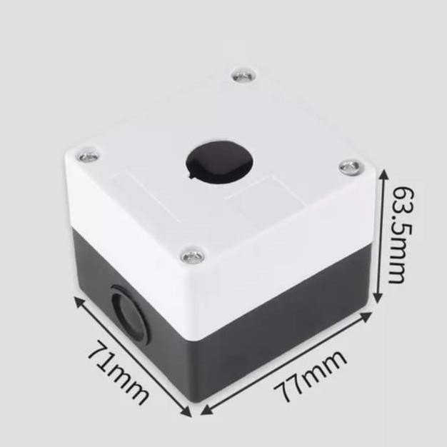 Gambar Kontrol Box Push Button Control Box Kotak Tombol Emergency 22mm - 1L, Putih dari zetama id undefined Tokopedia