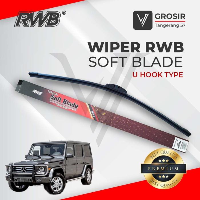 Gambar wiper Mercy GE280 1979-1990 Soft Blade RWB 2 Pcs - soft dari Grosir Tangerang 57 undefined Tokopedia