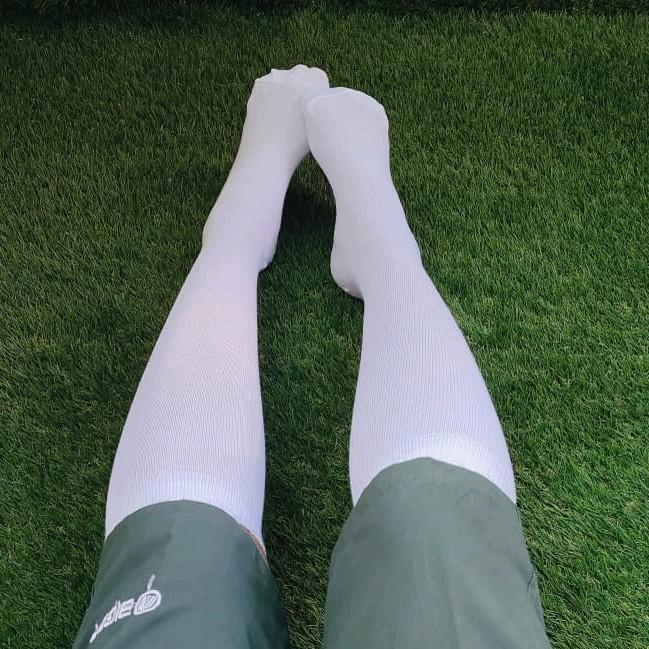 Gambar Kaos kaki Panjang Pria/ Kaos kaki paskibra Wanita - Putih dari AMJaya Store undefined Tokopedia