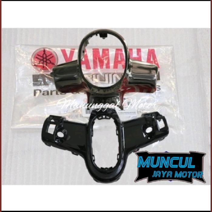 Gambar Batok Kepala depan Belakang Set Fazzio Fazio Lux Neo 125 Original yamaha ygp - hitam dari muncul jaya motor.1 undefined Tokopedia