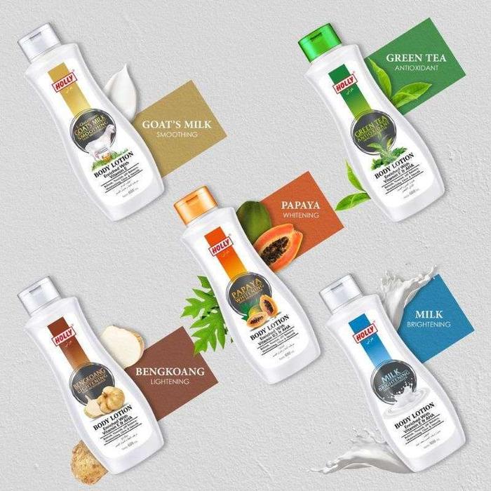 Gambar Holly Body Lotion 600ml - Hand Body Pencerah Kulit Mengandung Vit E - Bengkoang dari Restu Lamongan undefined Tokopedia