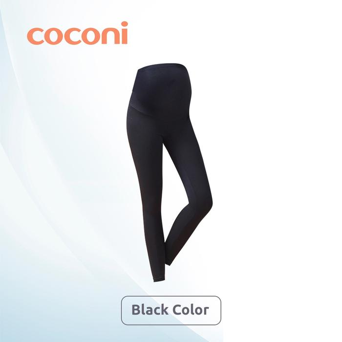 Gambar Coconi Maternal Activewear Maternity Legging | Celana Legging Hamil - BLACK, L dari Coconi Baby Shop undefined Tokopedia