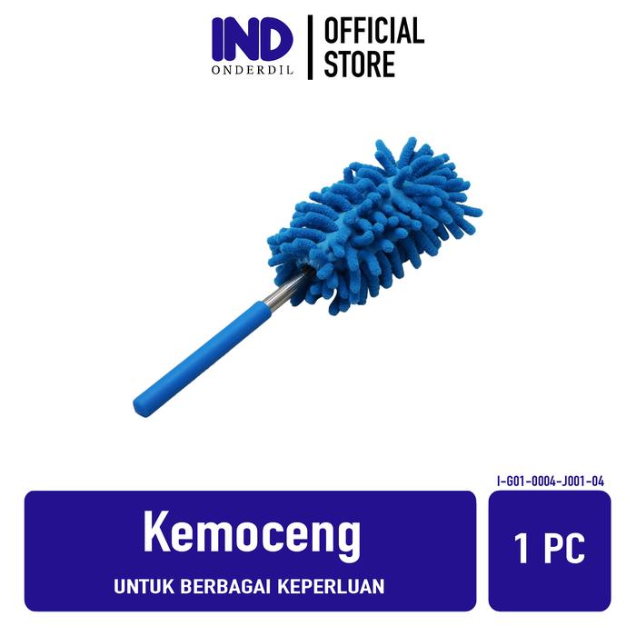 Gambar IND Onderdil Kemoceng Microfiber-Microfibre Cendol Adjustable-Dapat Diatur Pendek-Panjang Biru-Pink-Orange-Hijau - Biru, Standar dari IND Onderdil Kota Bandung Tokopedia