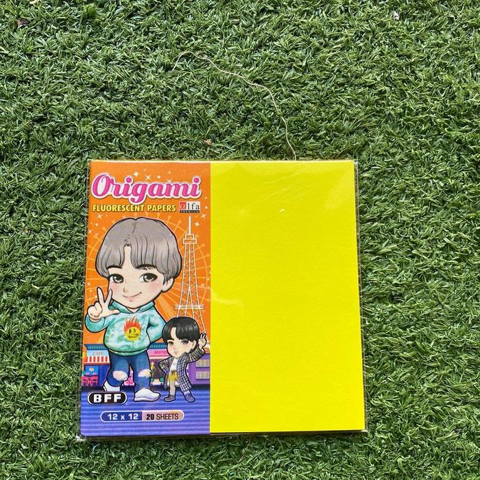 Gambar Kertas origami berbagai macam ukuran - 12cm x 12cm dari buatanOrangSukses undefined Tokopedia