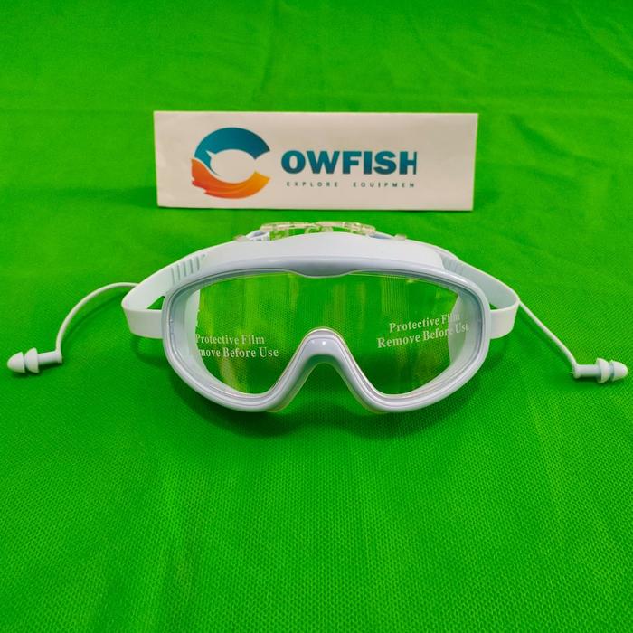 Gambar COWFISH Kacamata Renang Dewasa Y-095  Big Frame Swimming Goggles - hitam dari Salmon006 undefined 5 Tokopedia