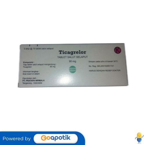 Gambar TICAGRELOR PRATAPA 90 MG BOX 30 TABLET dari Apotek Kosambi By GoApotik undefined Tokopedia